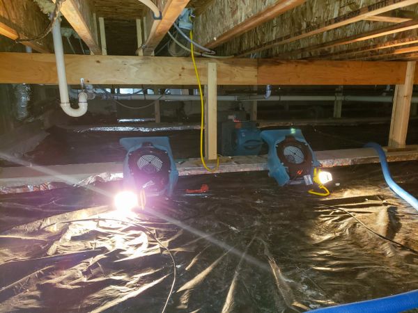 Crawlspace Water Removal in Bella Vista